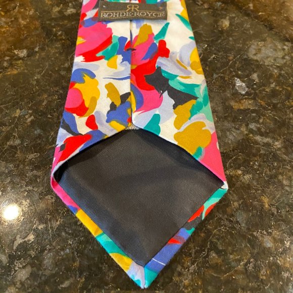 Vintage RHODE-ROYCE Necktie - Picture 3 of 4